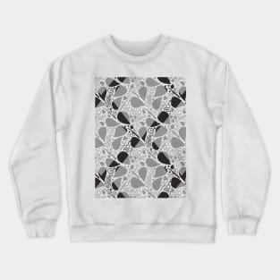 Leaf Doodle Seamless Surface Pattern Design Crewneck Sweatshirt